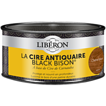 Cire antiquaire « black bison » pâte 0.5L -Chêne foncé - LIBERON